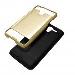 Wholesale Kyocera Hydro View C6742 / Hydro Reach C6743 Armor Hybrid Case (Gold)